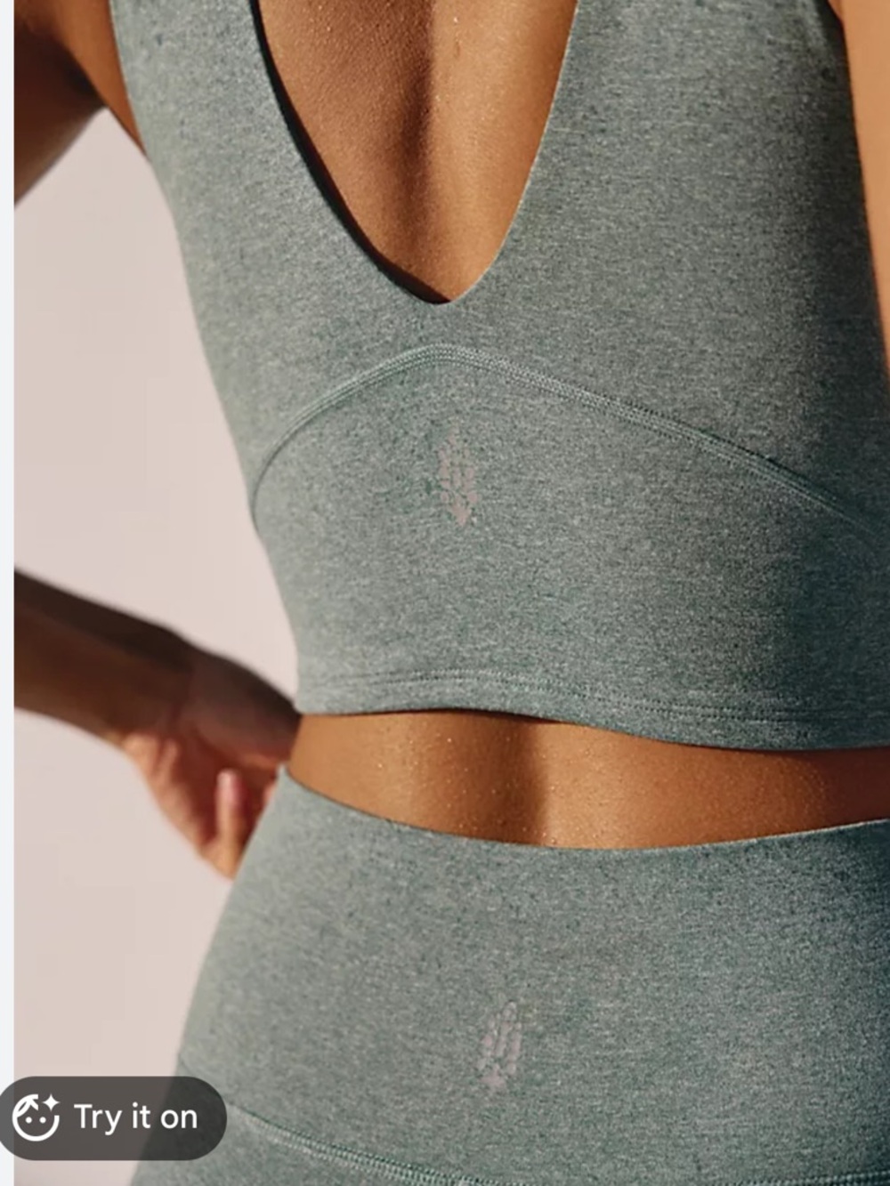 Fp movement never better heather crop XS - Picture 7 of 7